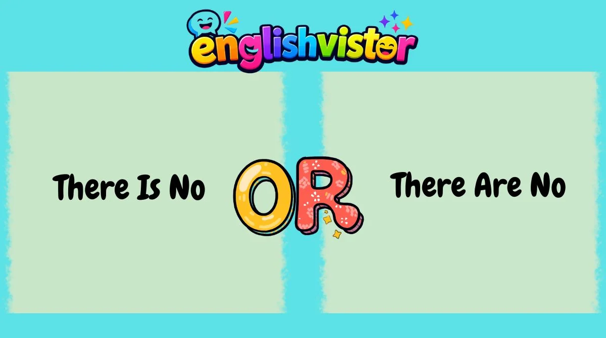 There Is No or There Are No