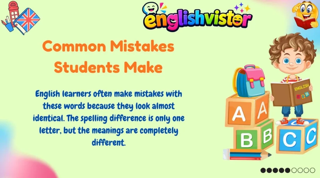 Common Mistakes Students Make