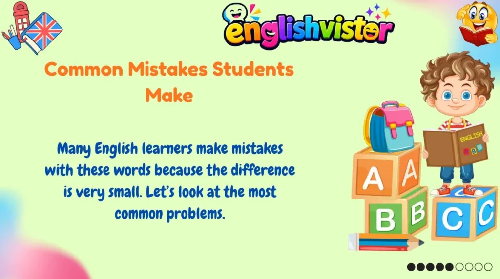 Common Mistakes Students Make