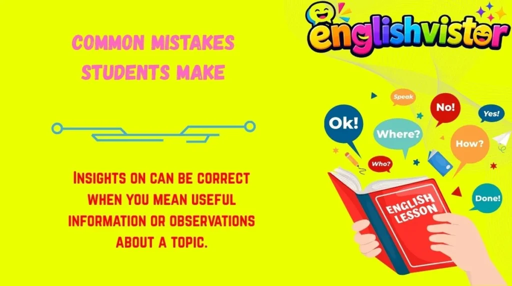 Common Mistakes Students Make