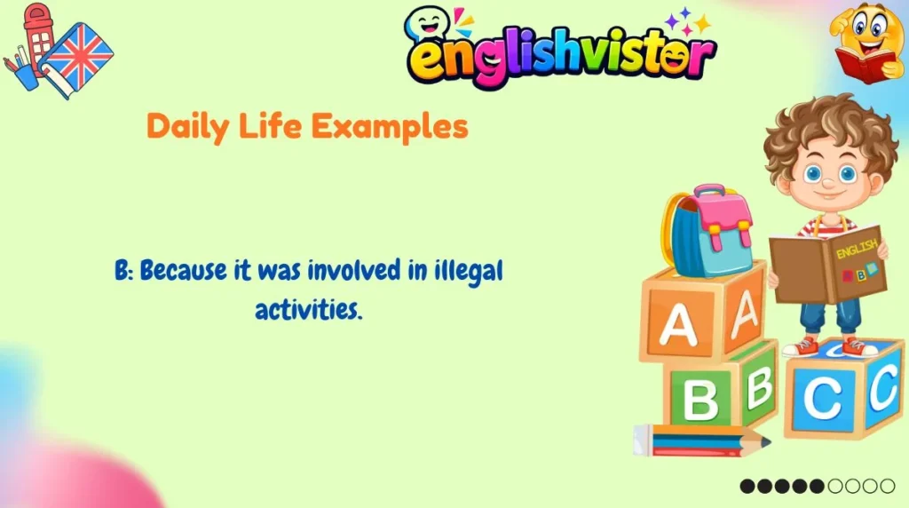 Daily Life Examples