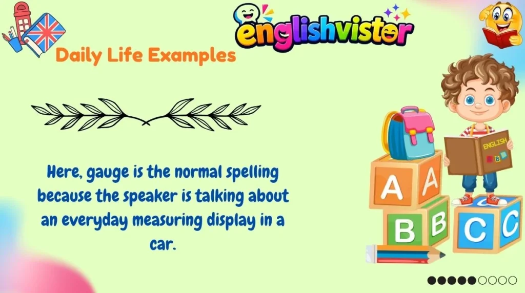 Daily Life Examples

