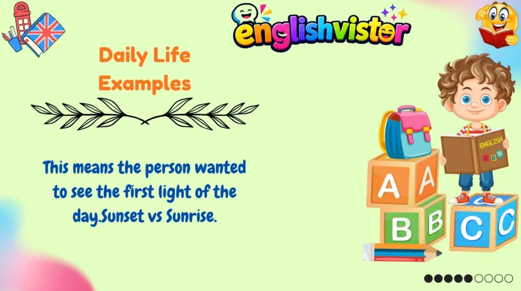 Daily Life Examples