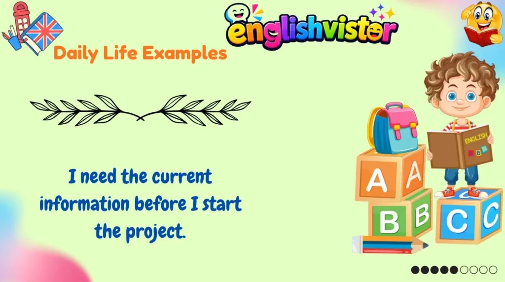 Daily Life Examples