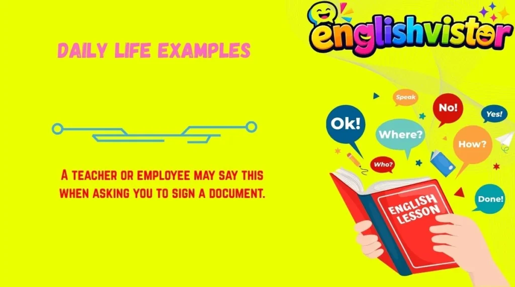Daily Life Examples
