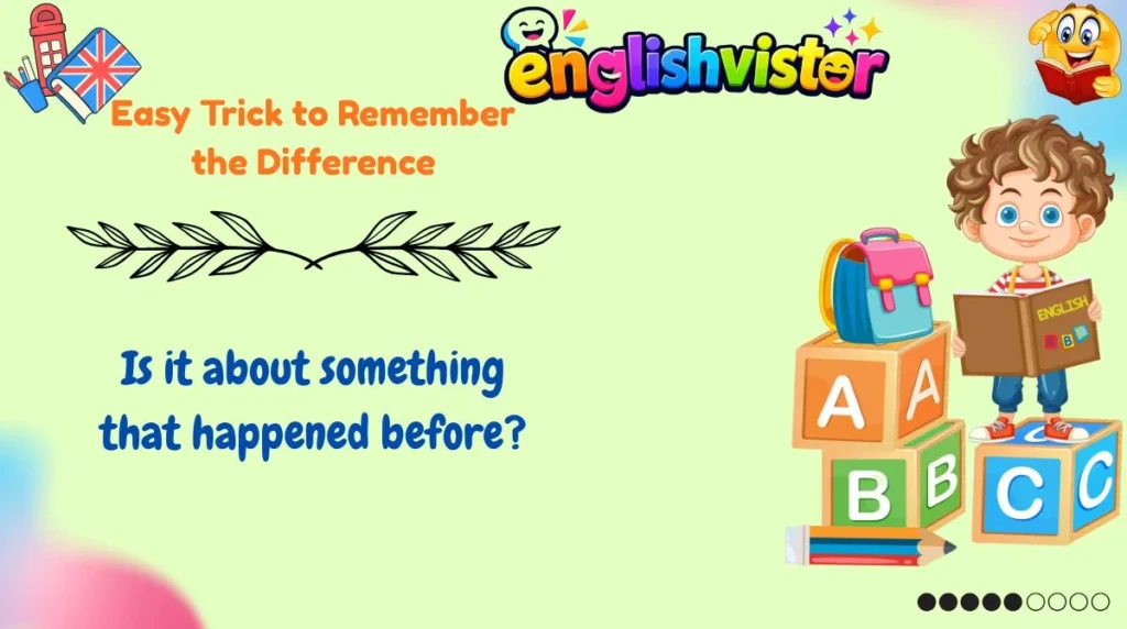 Easy Trick to Remember the Difference
