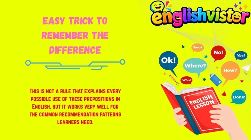 Easy Trick to Remember the Difference