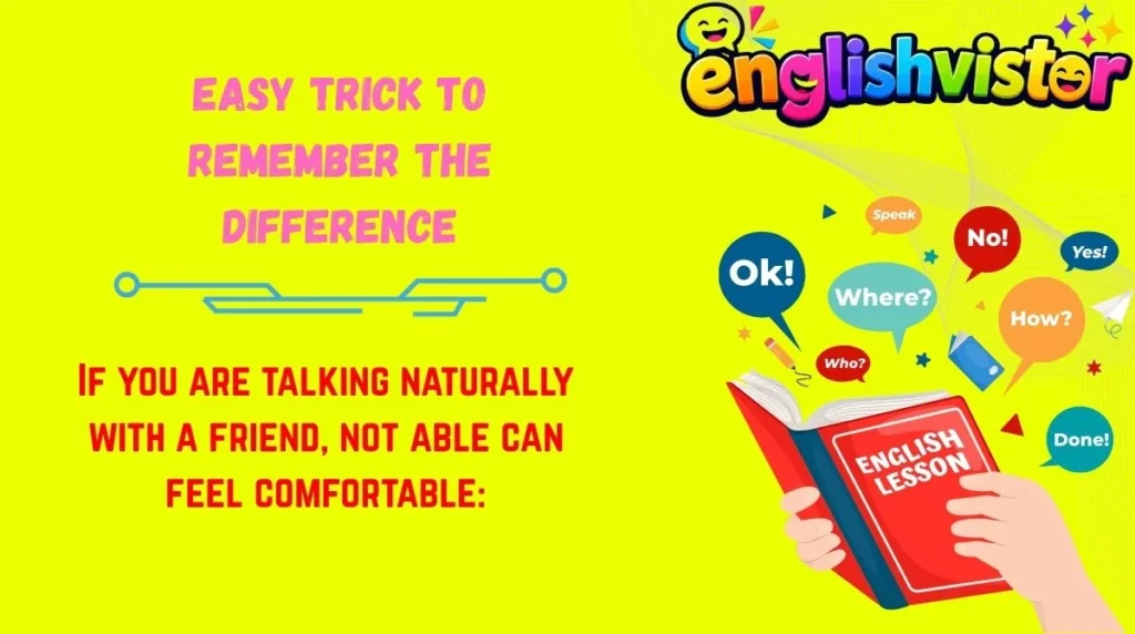 Easy Trick to Remember the Difference
