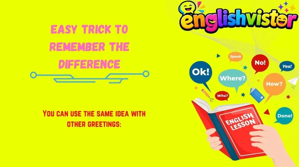 Easy Trick to Remember the Difference