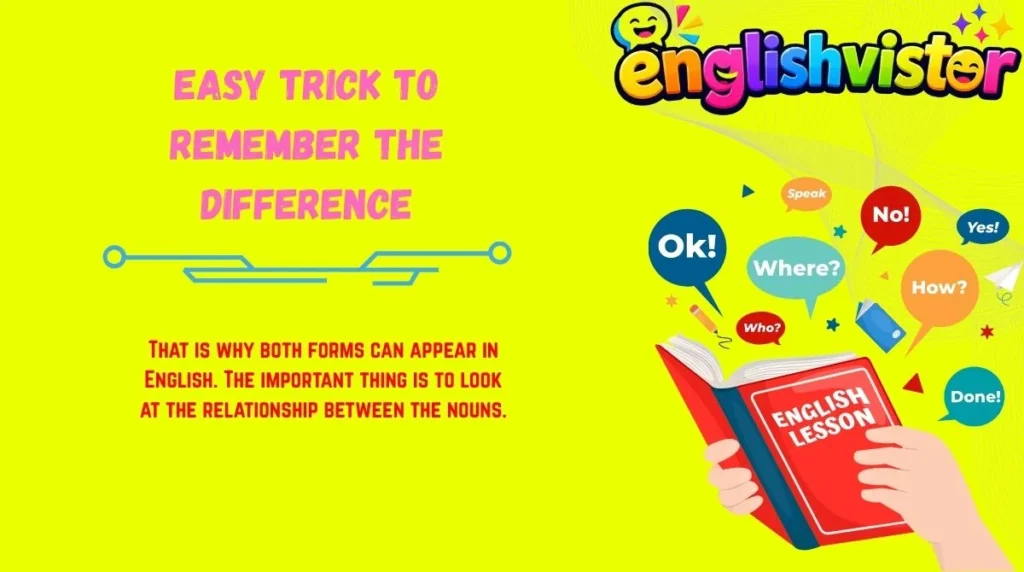 Easy Trick to Remember the Difference
