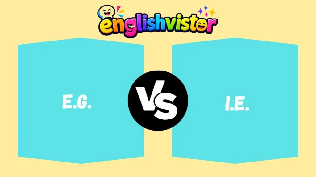 e.g. vs i.e.