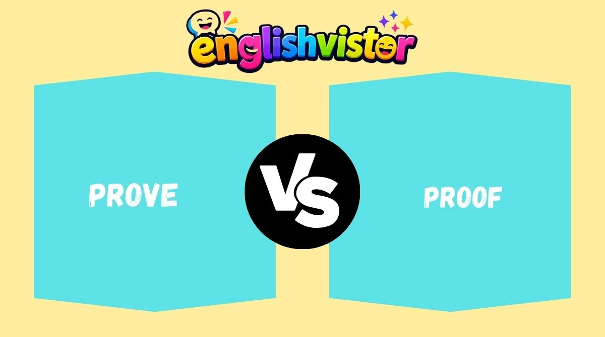 Prove vs Proof
