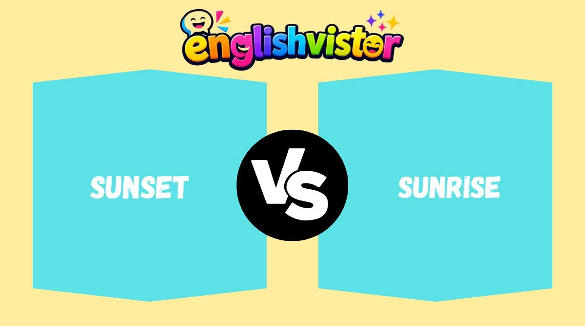 Sunset vs Sunrise