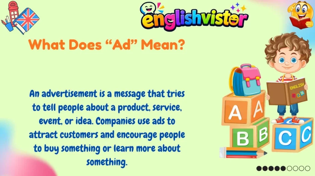 What Does “Ad” Mean?