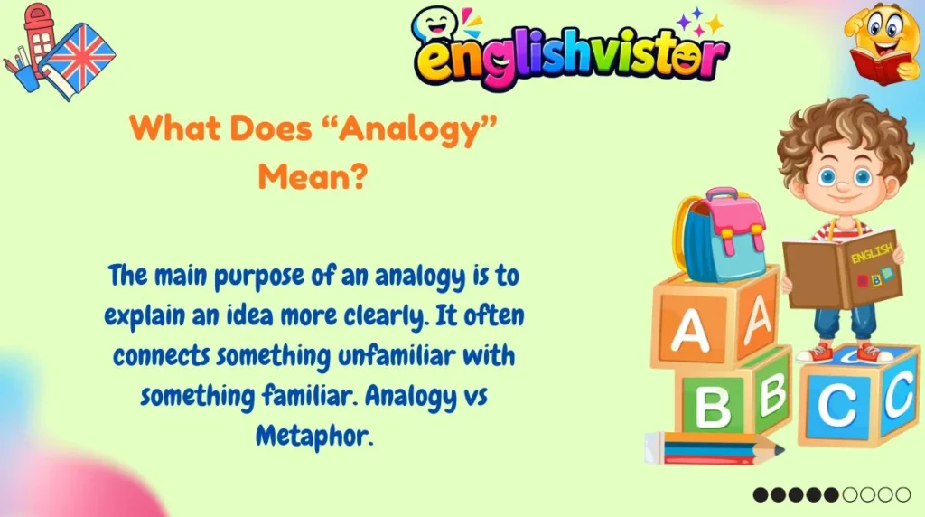What Does “Analogy” Mean?