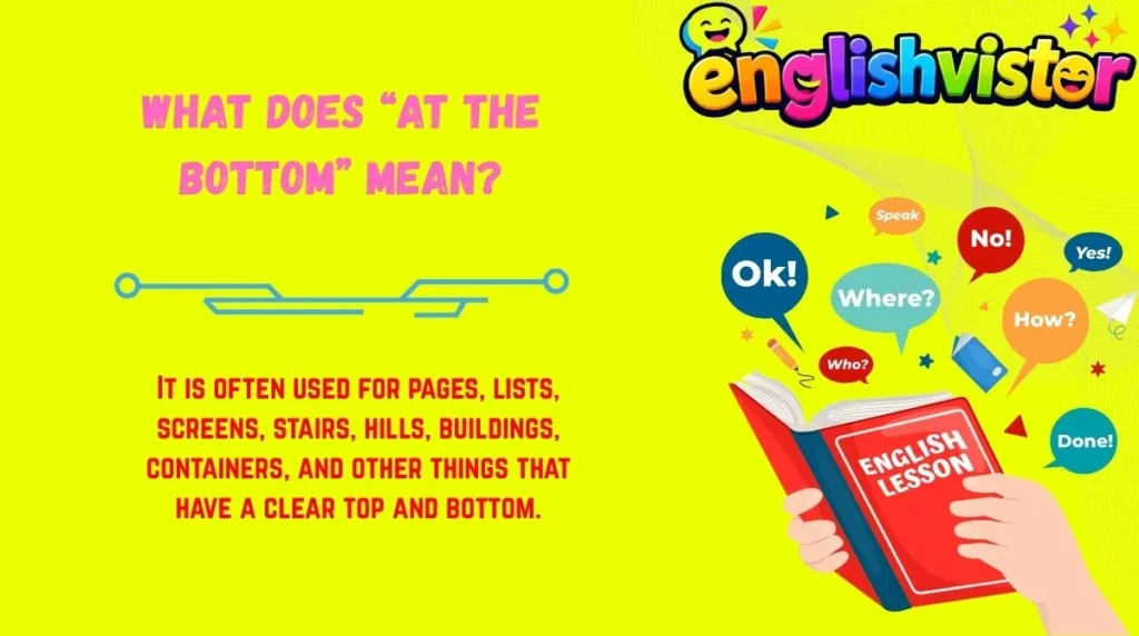 What Does “At the Bottom” Mean?