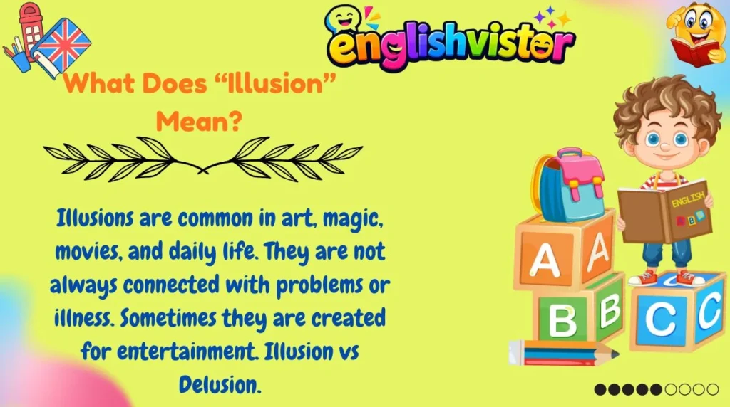 What Does “Illusion” Mean?
