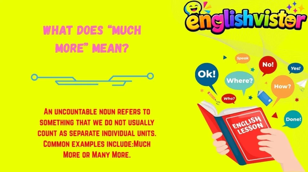 What Does “Much More” Mean?
