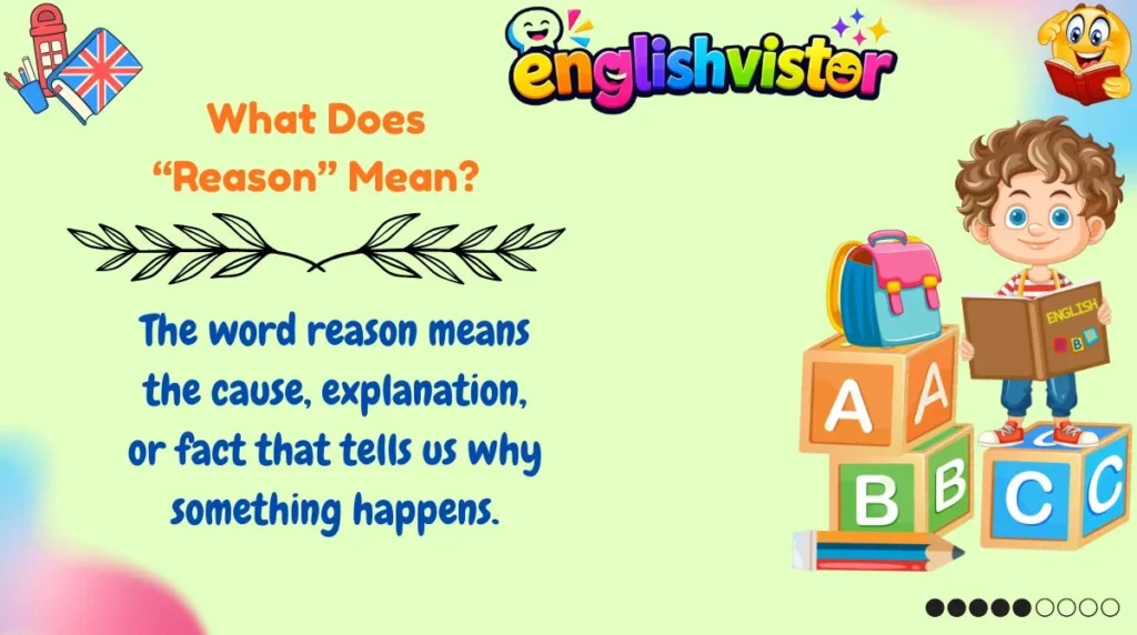 What Does “Reason” Mean?
