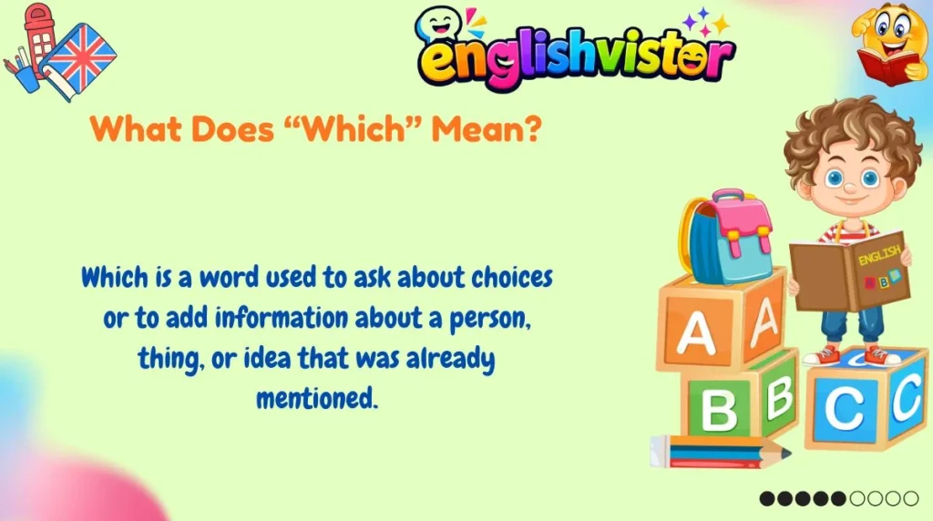 What Does “Which” Mean?