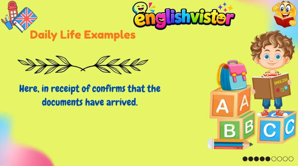 Daily Life Examples
