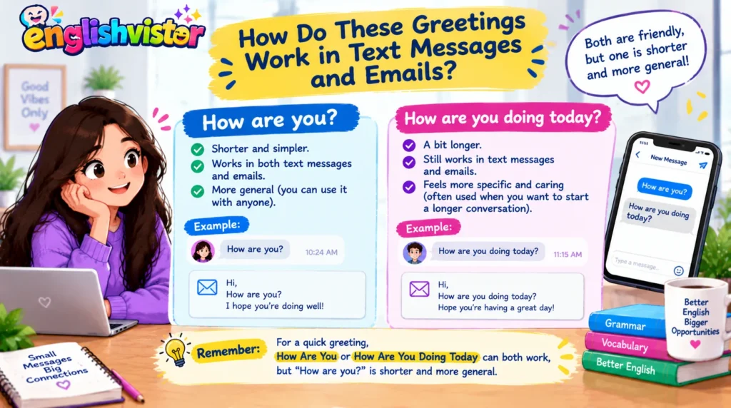 How Do These Greetings Work in Text Messages and Emails?