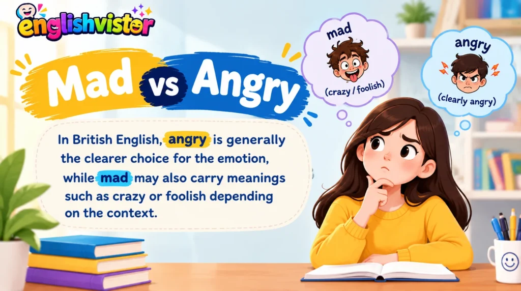 Mad vs Angry