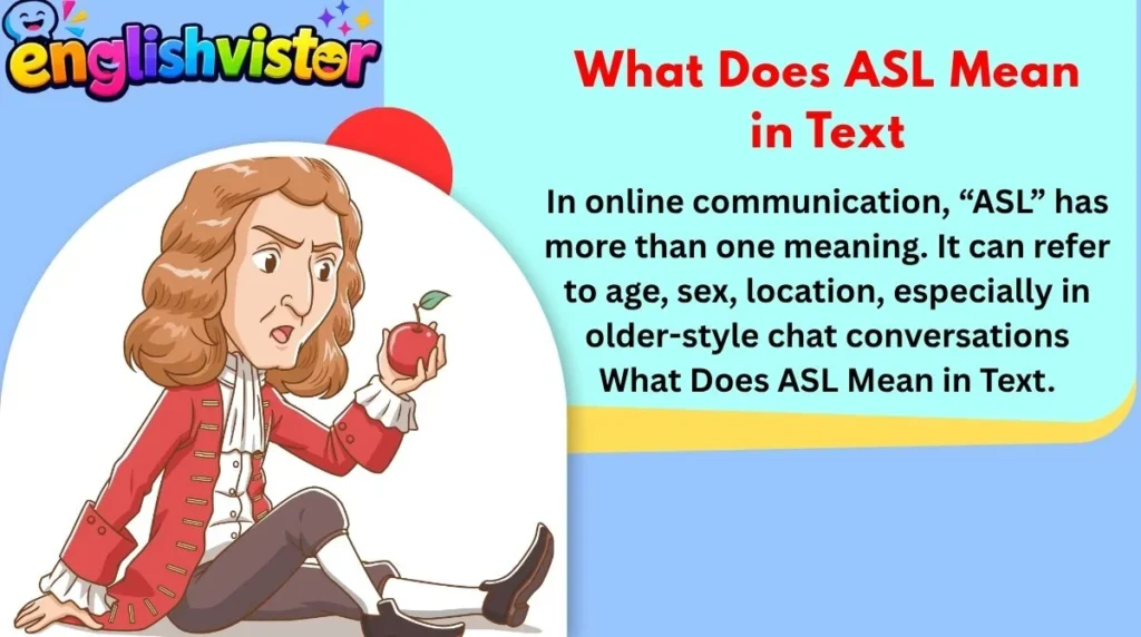 What Does ASL Mean in Text