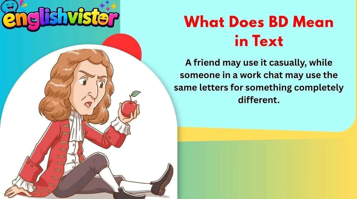 What Does BD Mean in Text