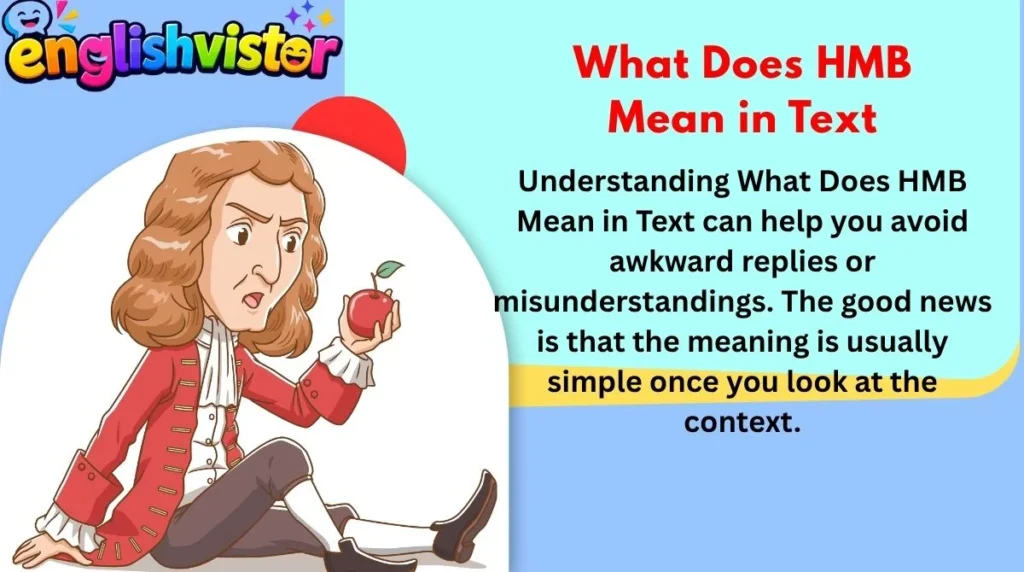 What Does HMB Mean in Text