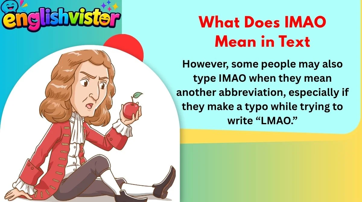 What Does IMAO Mean in Text
