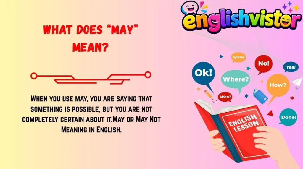 What Does “May” Mean?