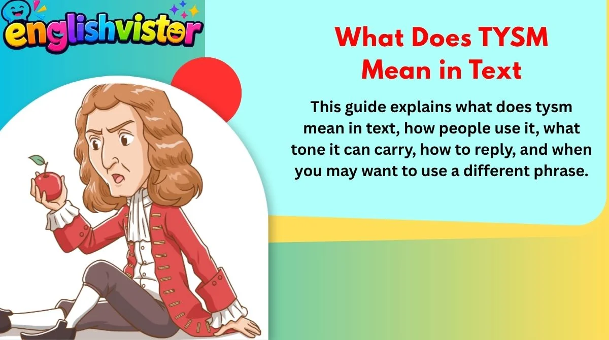 What Does TYSM Mean in Text