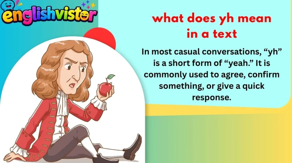what does yh mean in a text