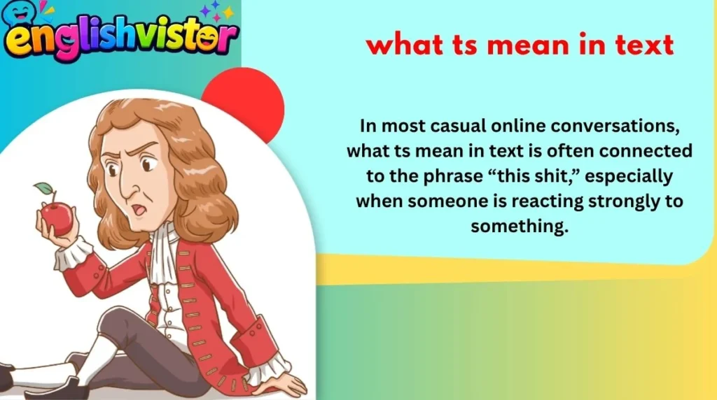 what ts mean in text