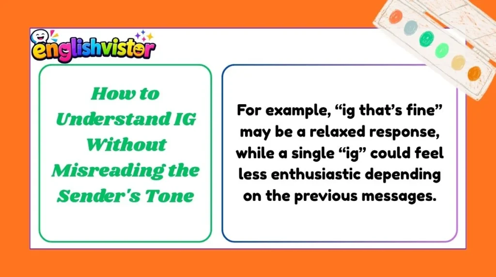 How to Understand IG Without Misreading the Sender's Tone
