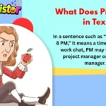 What Does PM Mean in Text