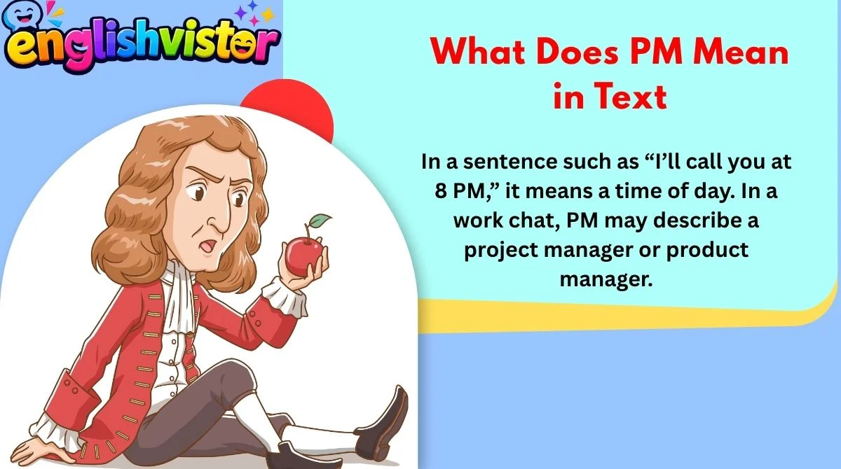 What Does PM Mean in Text