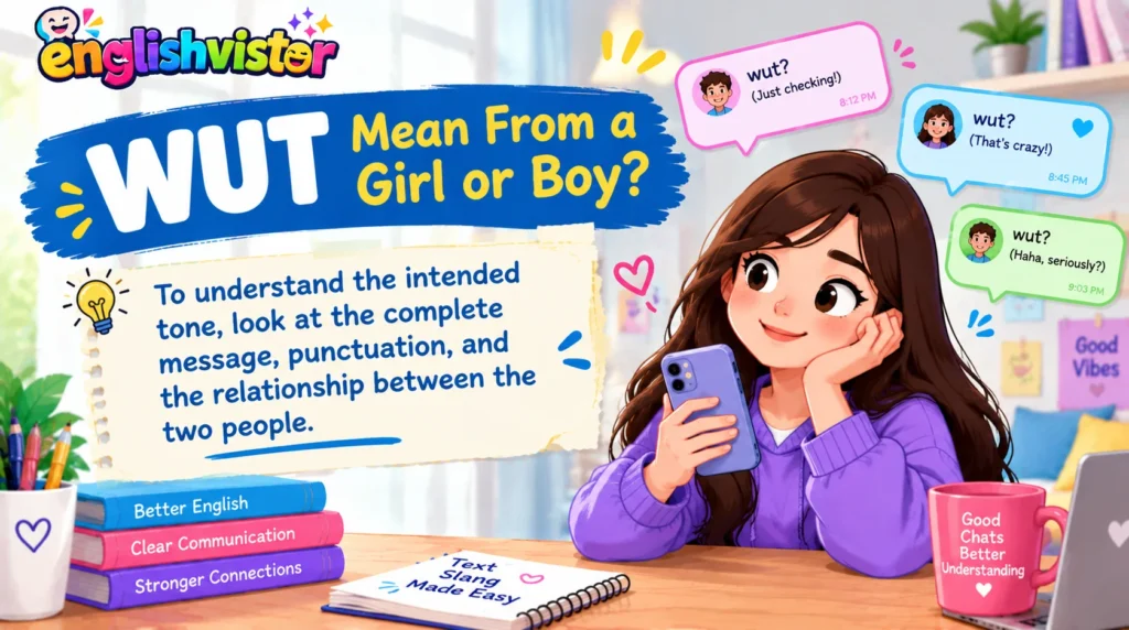 Wut Mean From a Girl or Boy